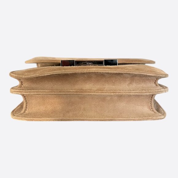 Hermes Beige Suede Constance 18 - Picture 5 of 8